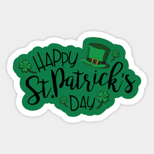 HAPPY ST PATRICKS DAY Sticker